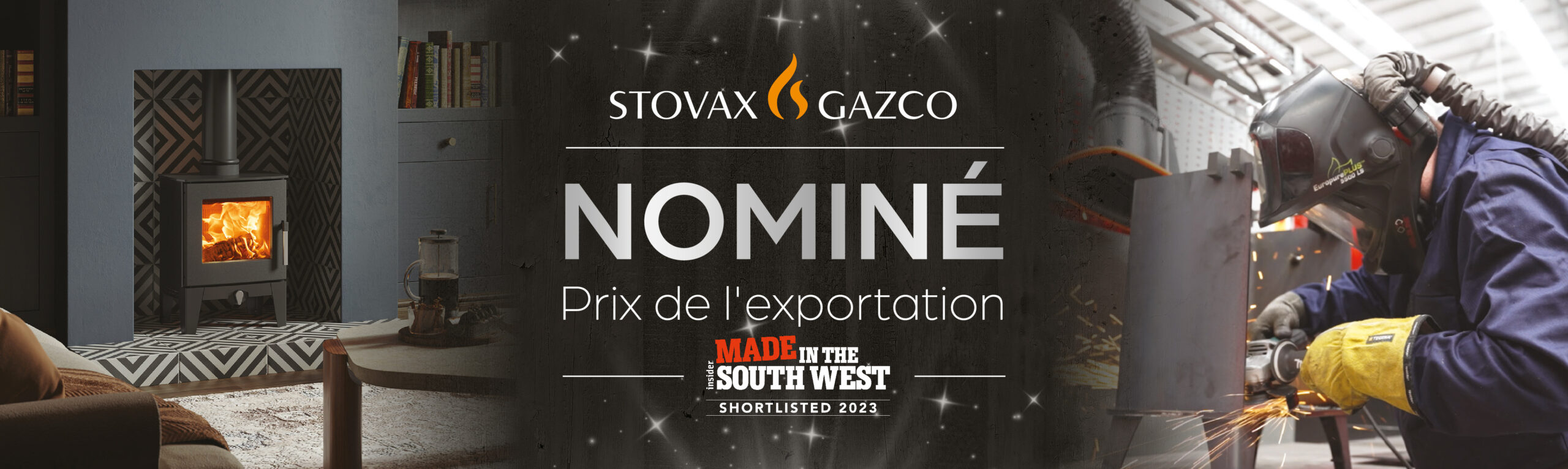 Le groupe Stovax Heating sélectionné pour les prix « Made in the South West »