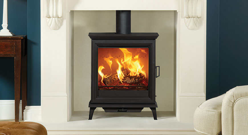 Poêle multi-combustible Stovax Sheraton 5 Wide